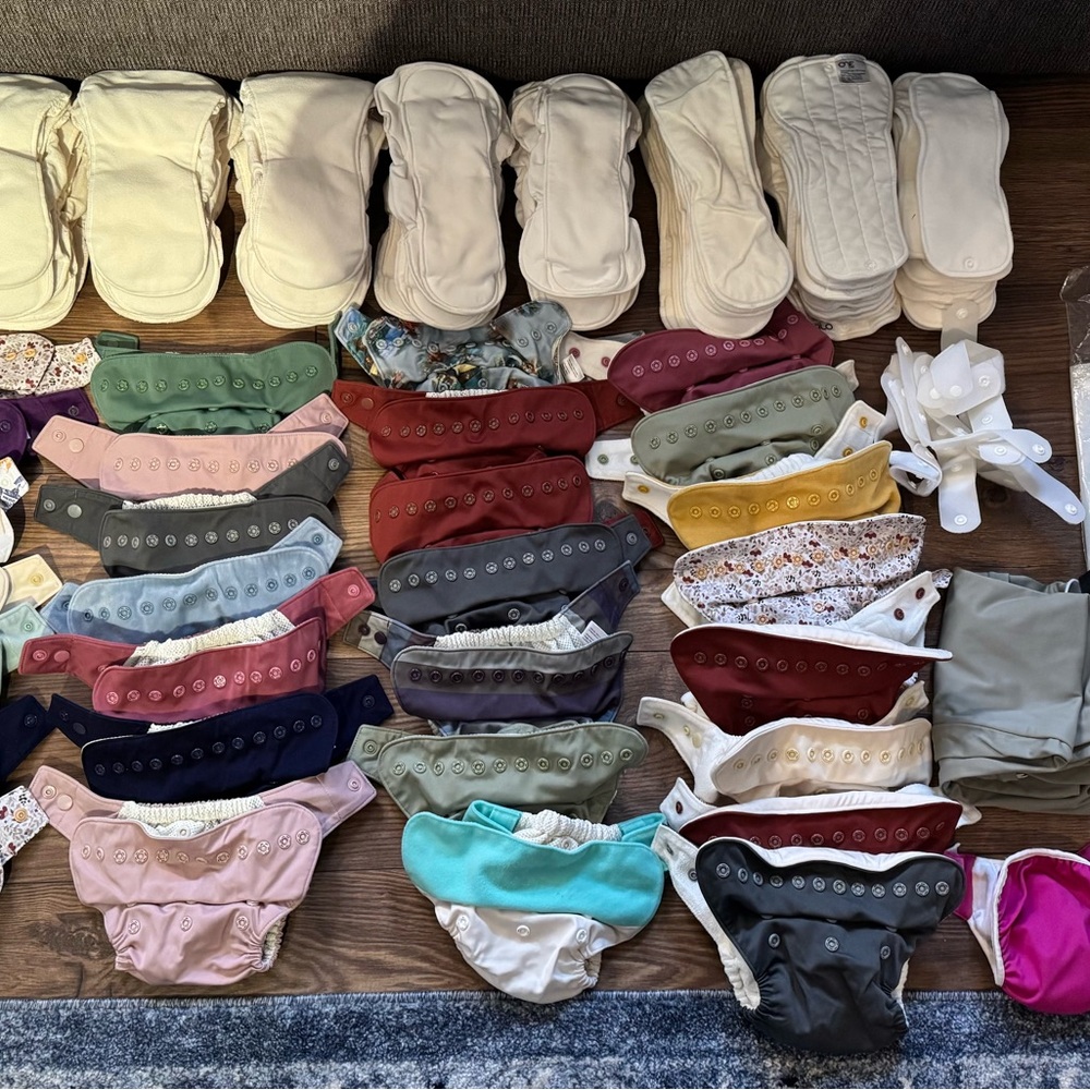 Large Grovia Cloth Diaper Lot
